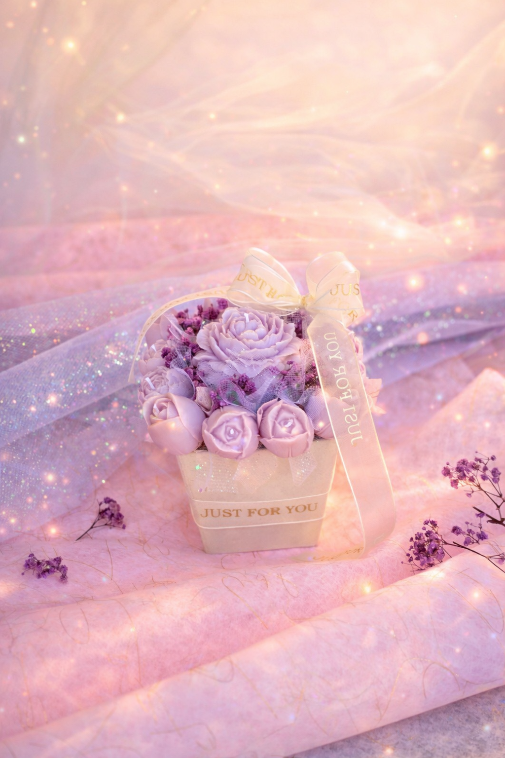 A Purple Kiss Candle Box💜