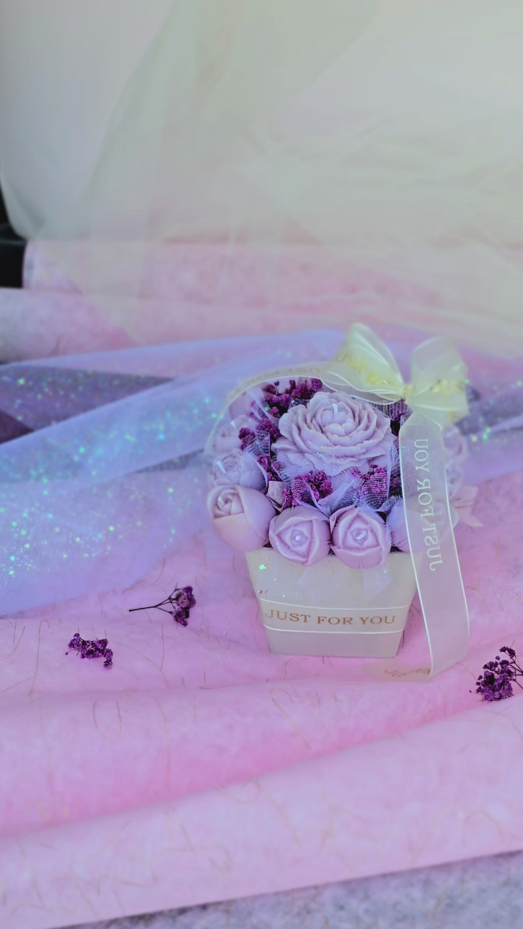 A Purple Kiss Candle Box💜