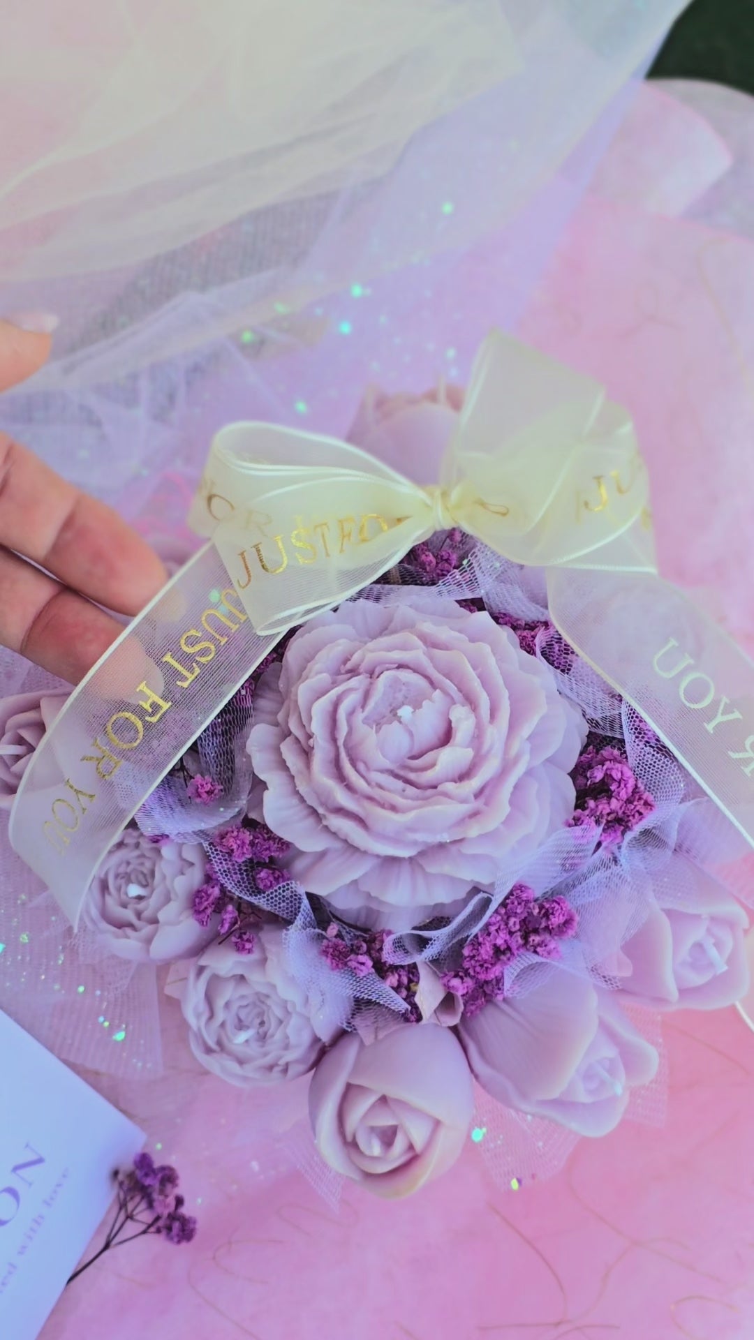 A Purple Kiss Candle Box💜