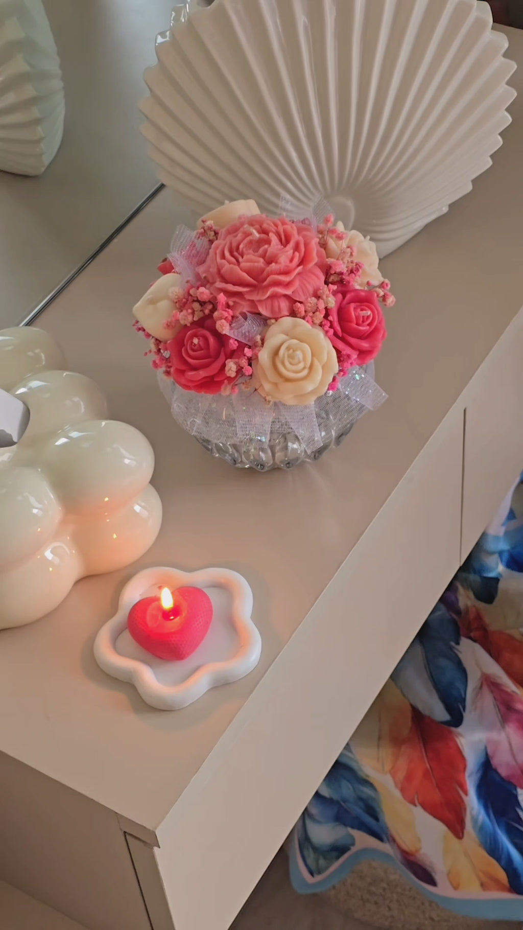 A Soft Glow ✨️ Statement Candle ✨️NEW✨️