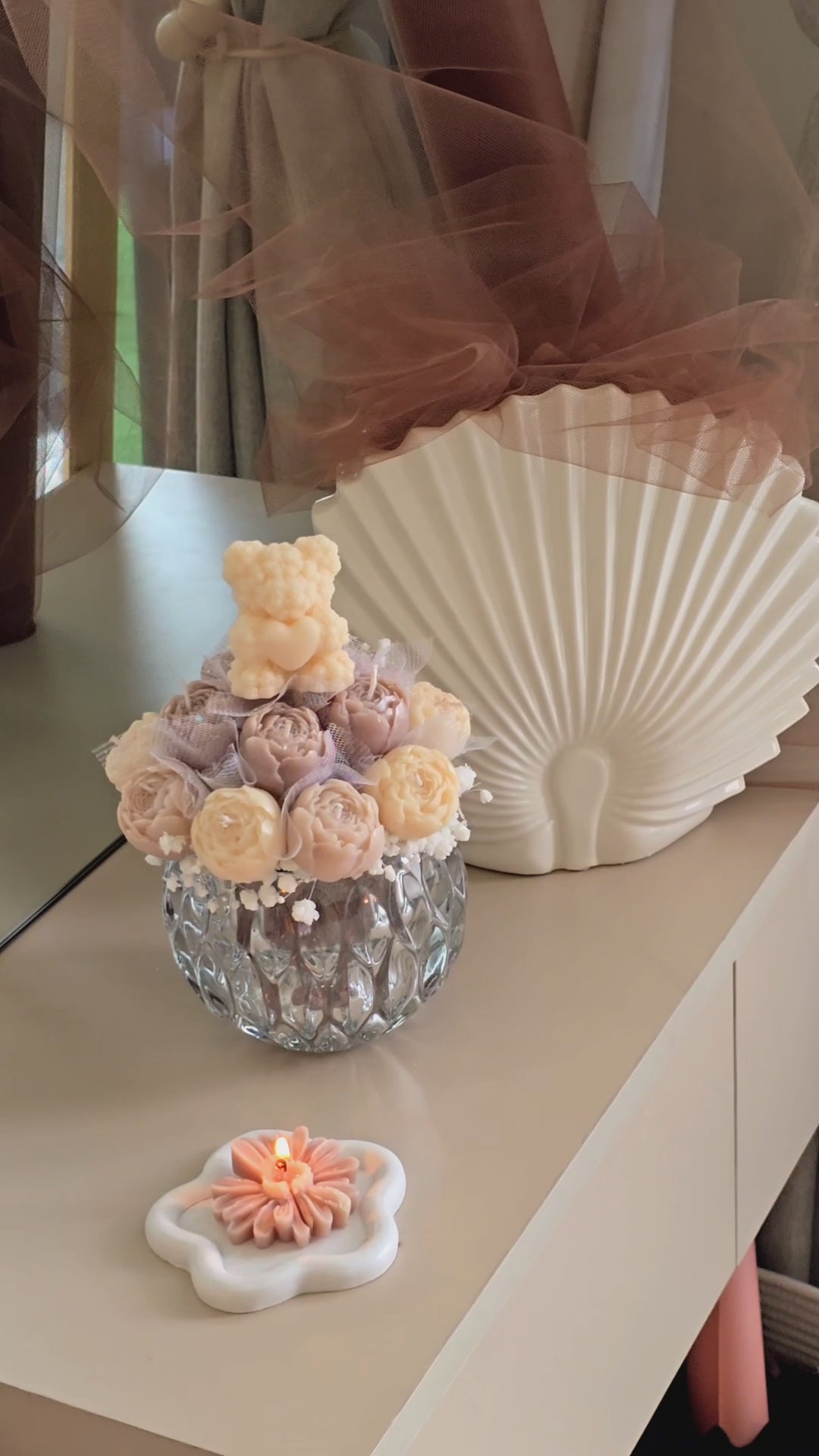 A Soft Bear✨️ Statement Candle✨️