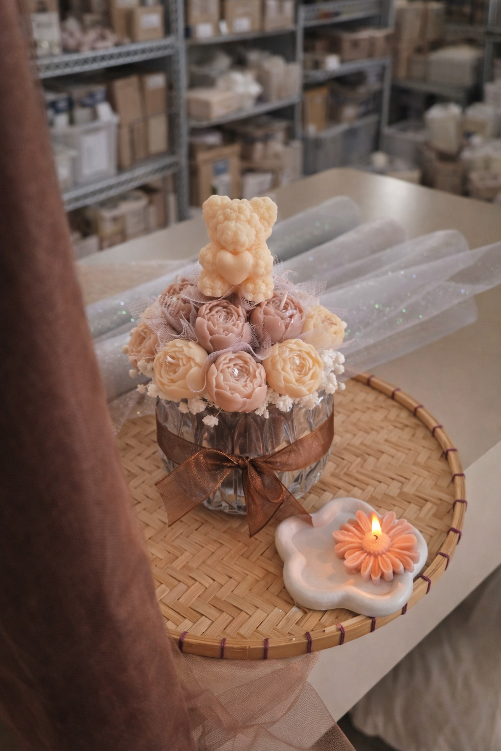 A Soft Bear✨️ Statement Candle✨️