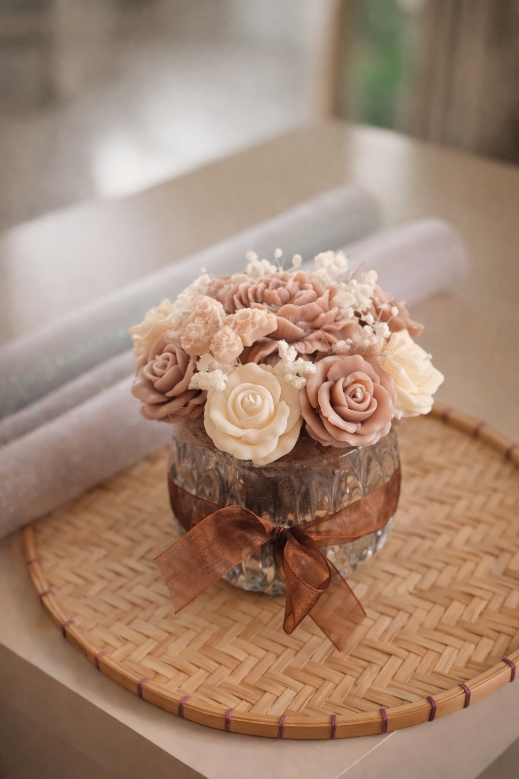 A Beige Luxury✨️Statement Candle✨️